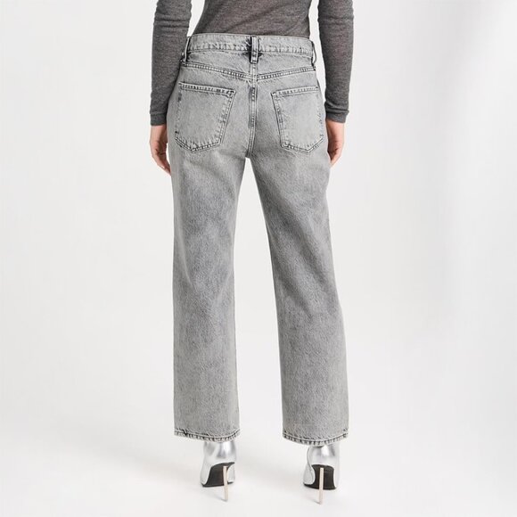 FRAME Le Jane Crop Studded Straight Leg Jeans Subculture Size 32 NEW NWT - Picture 14 of 14